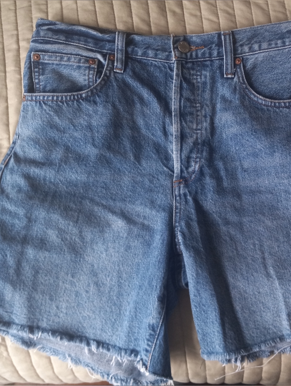 Denim Forum Yoko Blue Denim Shorts 29